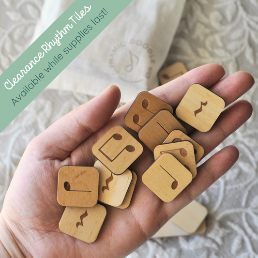 Clearance Rhythm Tiles (set of 30 tiles)
