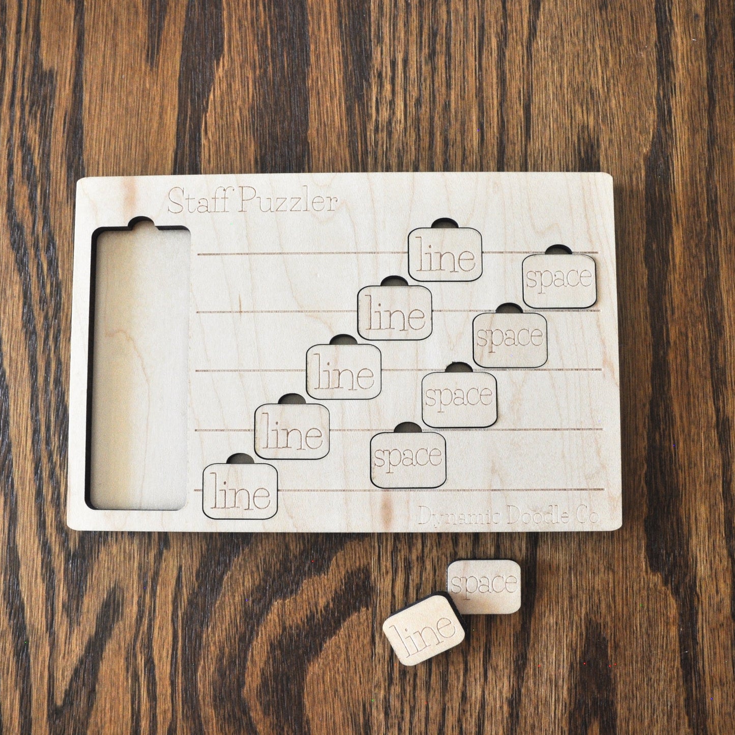 Line & Space Staff Puzzler Tiles