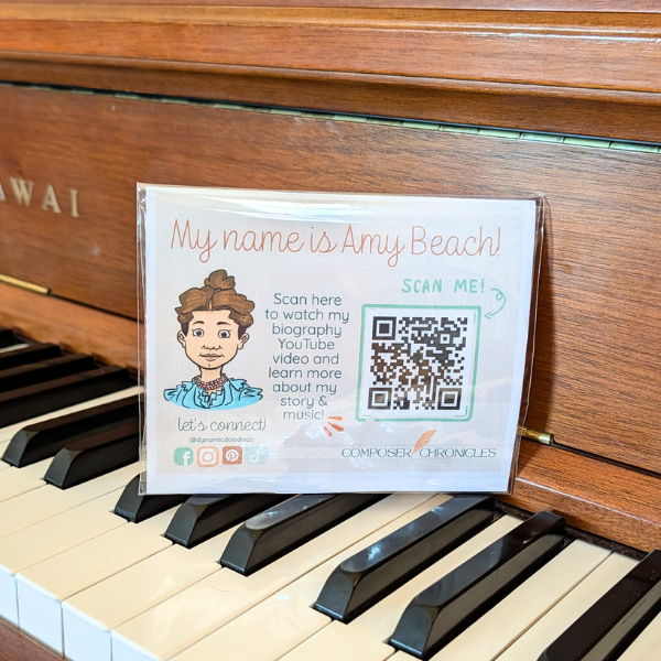 Women Composers Button Gift Set