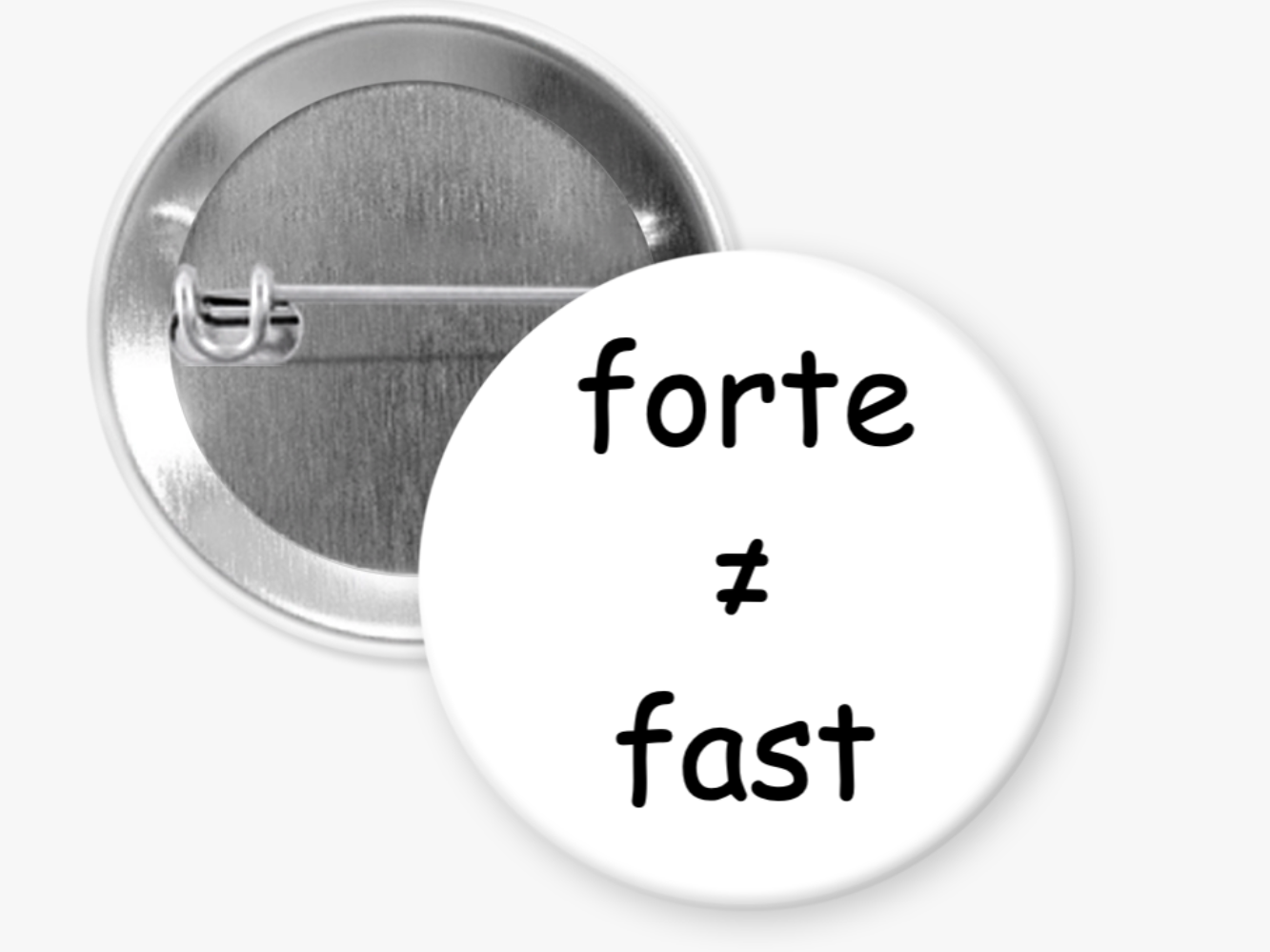 "I played it better at home" Button Pins & Magnets