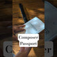 Composer Passport + Boarding Pass Printable PDF