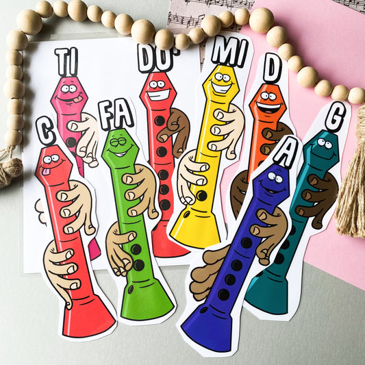 Large Recorder Printables