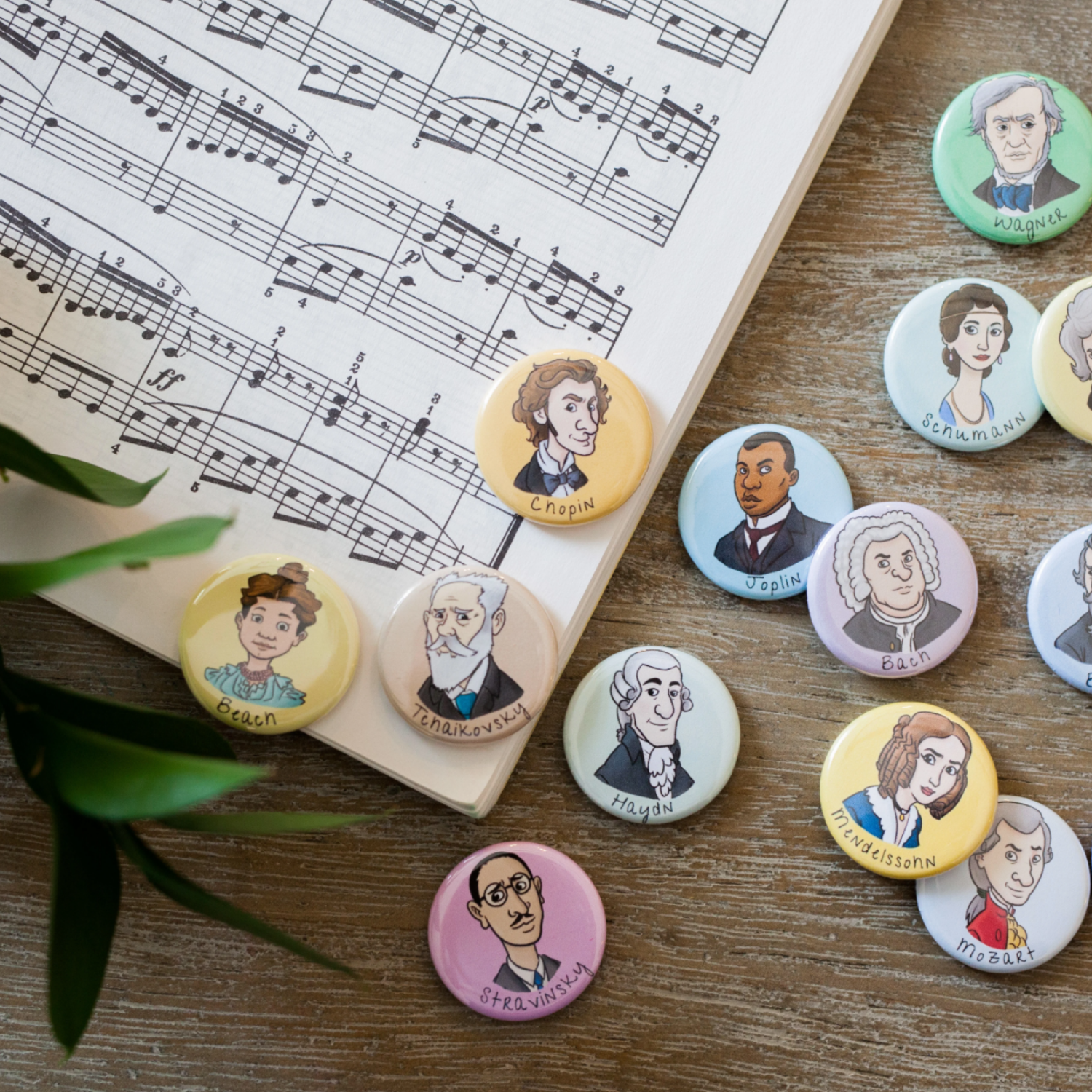 Composer Buttons – Dynamic Doodle Co.