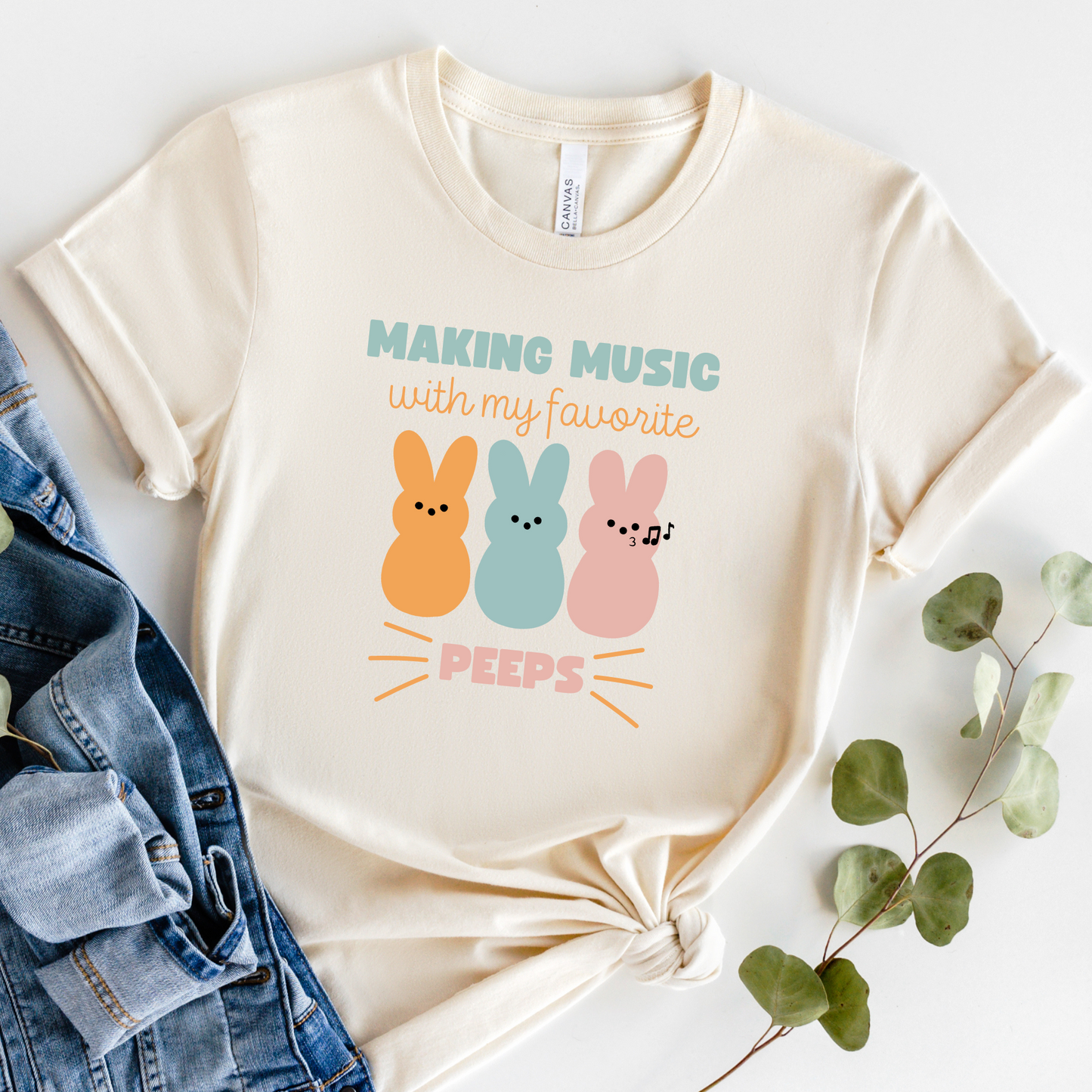 Spring Music Teacher Tee
